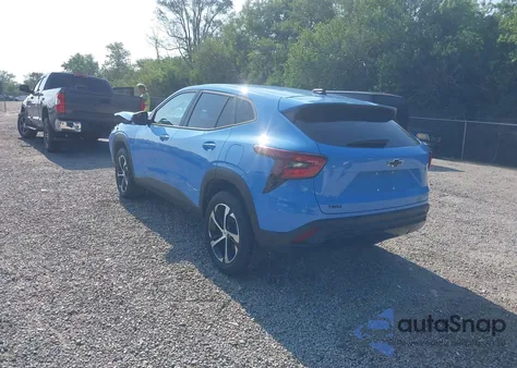 2024 Chevrolet Trax 1Rs из США, поврежденный, VIN KL77LGE25RC173725